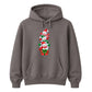 Stacked festive snowmen gift box Christmas Unisex Hoodie