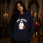 Stay spooky sunglasses ghost drink Halloween Unisex Hoodie