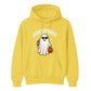 Stay spooky sunglasses ghost drink Halloween Unisex Hoodie