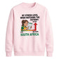 South Africa T20 Womens World Cup Tee Shirt Stress Level South Africa Cricket unisex sweatshirt