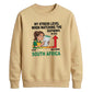 South Africa T20 Womens World Cup Tee Shirt Stress Level South Africa Cricket unisex sweatshirt