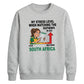 South Africa T20 Womens World Cup Tee Shirt Stress Level South Africa Cricket unisex sweatshirt