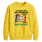South Africa T20 Womens World Cup Tee Shirt Stress Level South Africa Cricket unisex sweatshirt