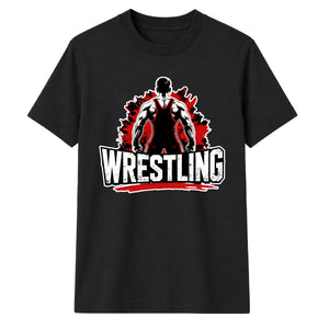 Striking Graphic Fighter Top Wrestling unisex t-shirt