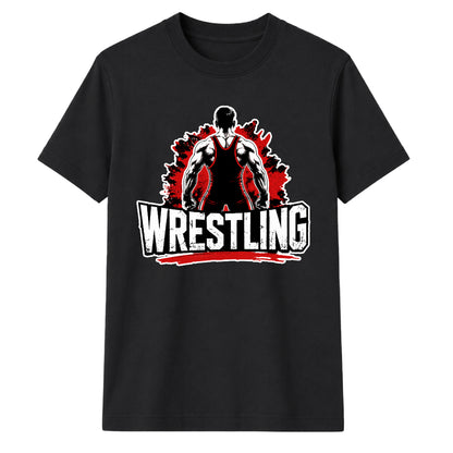 Striking Graphic Fighter Top Wrestling unisex t-shirt