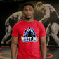 Striking Graphic Fighter Top Wrestling unisex t-shirt