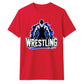 Striking Graphic Fighter Top Wrestling unisex t-shirt