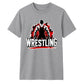 Striking Graphic Fighter Top Wrestling unisex t-shirt