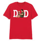 Personliased Image Art Tee Style Father Day T-Shirt