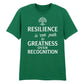 Strong Resilience Path To Greatness Graphic Unisex T-Shirt