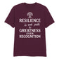 Strong Resilience Path To Greatness Graphic Unisex T-Shirt