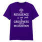 Strong Resilience Path To Greatness Graphic Unisex T-Shirt