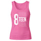 Funny 18th Birthday Ladies Tank Top Officially Adultish