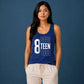 Funny 18th Birthday Ladies Tank Top Officially Adultish