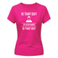 Personalise Stylish That Guy Football Tournament ladies Fit T-Shirt