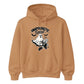 Stylish unapologetic ghost boots Halloween Unisex Hoodie
