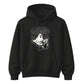 Stylish unapologetic ghost boots Halloween Unisex Hoodie