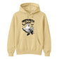 Stylish unapologetic ghost boots Halloween Unisex Hoodie