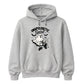 Stylish unapologetic ghost boots Halloween Unisex Hoodie