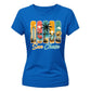 Sun Chase Tropical Beach Summer Graphic Print Ladies T-Shirt