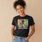 Sun Chase Tropical Beach Summer Graphic Print Ladies T-Shirt