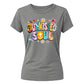 Sunkissed Soul Retro Beach Summer Graphic Ladies T-Shirt