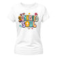 Sunkissed Soul Retro Beach Summer Graphic Ladies T-Shirt