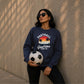 Sunset Good Vibes Game football tournament sweatshirt New FiFa Mockup Dad