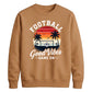 Sunset Good Vibes Game football tournament sweatshirt New FiFa Mockup Dad