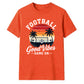 Sunset Vibes football tournament unisex t-shirt