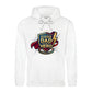 Super Dad Hero Shield Cape Gold Art Father's Day Hoodie