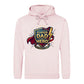 Super Dad Hero Shield Cape Gold Art Father's Day Hoodie