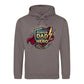 Super Dad Hero Shield Cape Gold Art Father's Day Hoodie