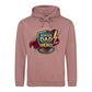 Super Dad Hero Shield Cape Gold Art Father's Day Hoodie