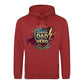 Super Dad Hero Shield Cape Gold Art Father's Day Hoodie