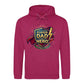 Super Dad Hero Shield Cape Gold Art Father's Day Hoodie