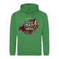Super Dad Hero Shield Cape Gold Art Father's Day Hoodie