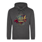 Super Dad Hero Shield Cape Gold Art Father's Day Hoodie