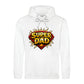 Super Dad Hero Shield Comic Fathers Day Hoodie