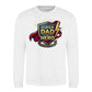 Super Dad Hero Shield Style Printed father day sweatshirt