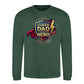 Super Dad Hero Shield Style Printed father day sweatshirt