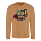 Super Dad Hero Shield Style Printed father day sweatshirt