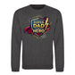Super Dad Hero Shield Style Printed father day sweatshirt