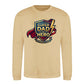 Super Dad Hero Shield Style Printed father day sweatshirt