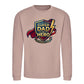 Super Dad Hero Shield Style Printed father day sweatshirt