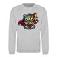 Super Dad Hero Shield Style Printed father day sweatshirt