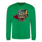 Super Dad Hero Shield Style Printed father day sweatshirt