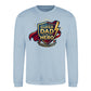 Super Dad Hero Shield Style Printed father day sweatshirt