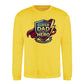 Super Dad Hero Shield Style Printed father day sweatshirt