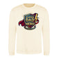 Super Dad Hero Shield Style Printed father day sweatshirt